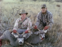 2010 mule deer SE NM, Seth Rogers and Roy Bell.