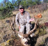 Rick Vernon with his 195 inch Boone and Crockett Do-it-yourself public land hunt in Northern New Mexico.