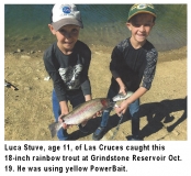 fishing-report-grindstone-reservoir-rainbow-trout-10-29-2019-NMDGF