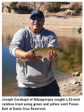 fishing-report-rainbow-trout-santa-cruz-reservoir-12-08-2020-NMDGF