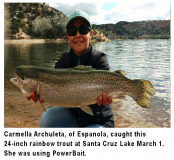 fishing-report-santa-cruz-lake-rainbow-trout-03-03-2020-NMDGF