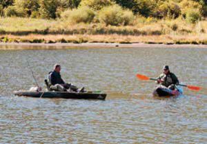 For anglers wishing to try kayak fishing, Elephant Butte rents kayaks, providing an opportunity to test the waters before investing heavily in equipment. Among the benefits of kayak fishing is being able to reach locations not accessible from the shore. New Mexico Wildlife magazine, NMDGF