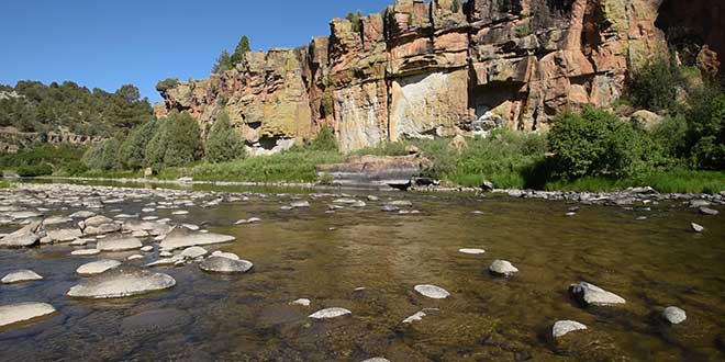 Rio Chama. Department photo by Martin Perea. 